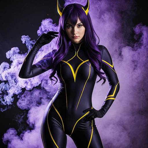 Seductive Kurogiri Cosplay Outfit Design