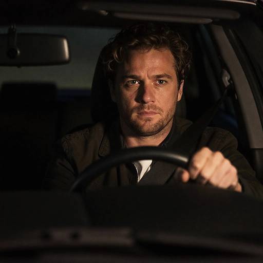 Nighttime Driving with Intense Expression