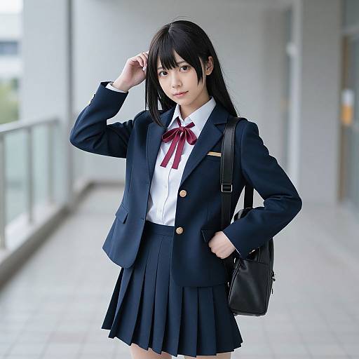 Yoisaki Kanade School Uniform Cosplay