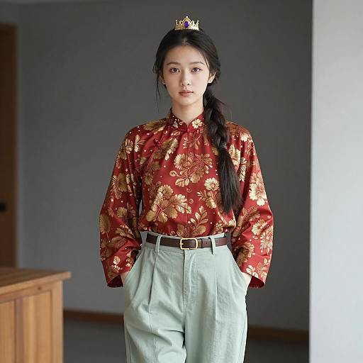 Casual Interview Attire with Elegance