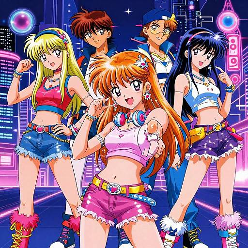 Japanese Y2K Anime Fashion Vibes