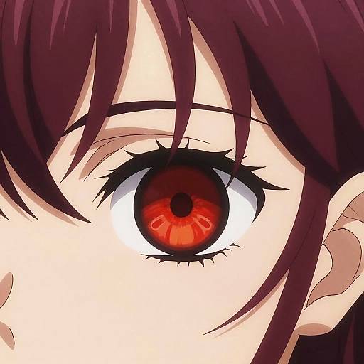 Vivid Kaneki Eye Color Portrait