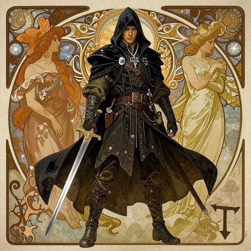 Dark Fantasy Halfling Rogue Hero