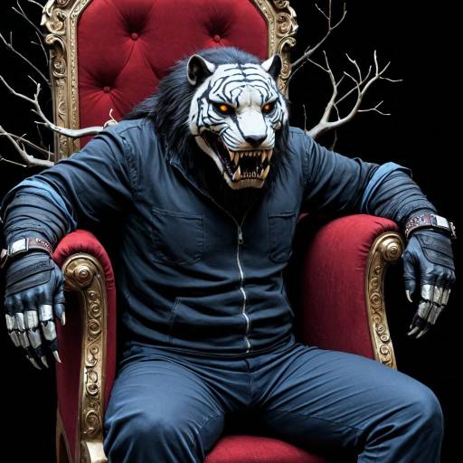 Grotesque Apex Predator in Shadows