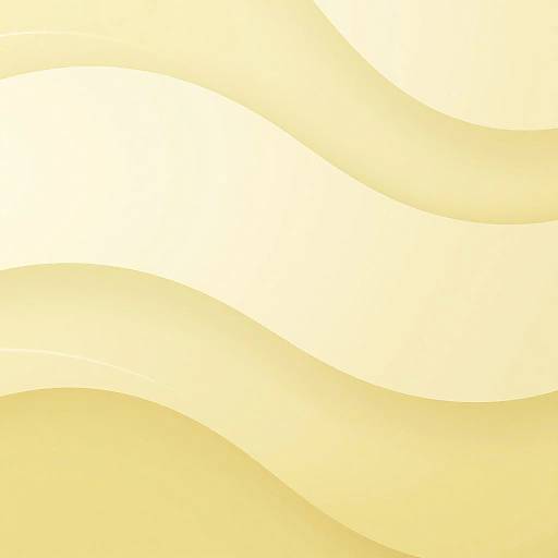 Elegant Soft Yellow Abstract Waves