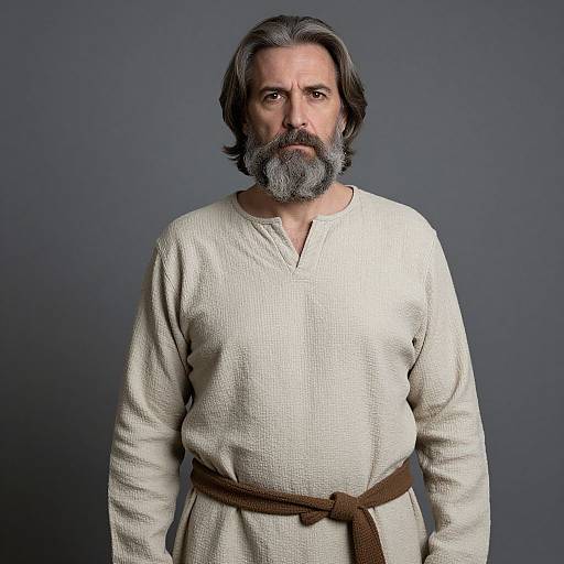 Rustic Middle-Aged Man Portrait