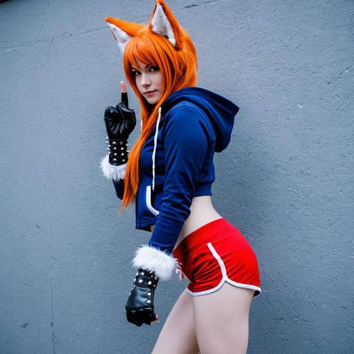 Vibrant Miles Prower Cosplay Outfit