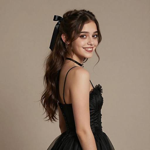 Hyperrealistic Portrait of Jenna Ortega