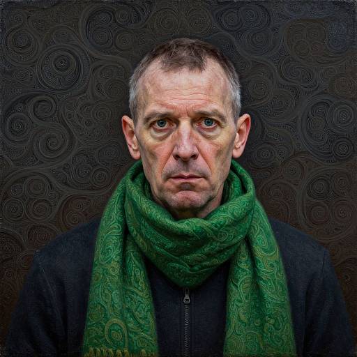 Mischievous Irish Man Portrait