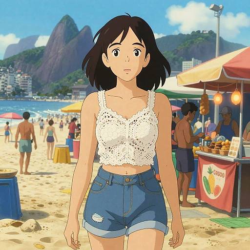Summer Street Style in Rio Ghibli