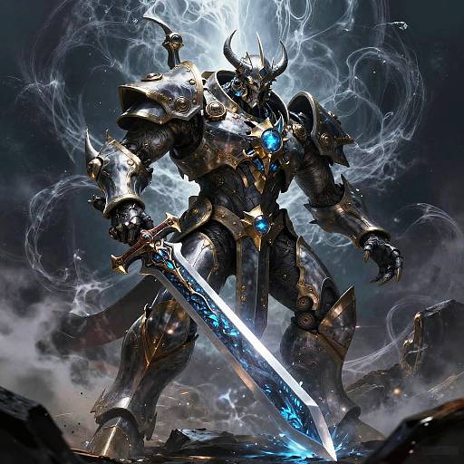 Dark Godfall: Stormforged Behemoth with Greatsword