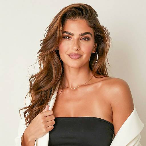 Stylish Woman in a Chic Pose