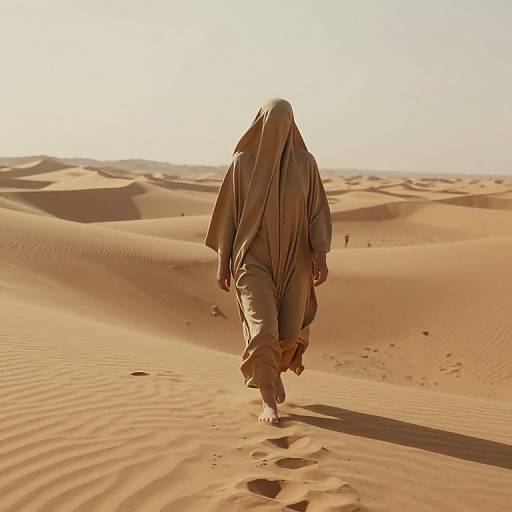 Desert Sands Marking Time's March