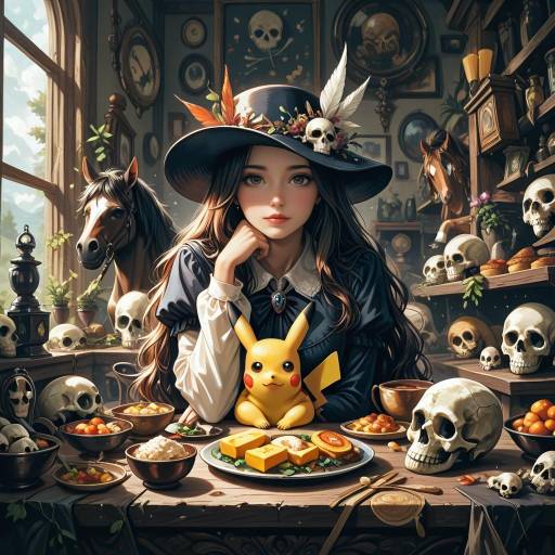 Pikachu and Friends in Whimsical Adventure