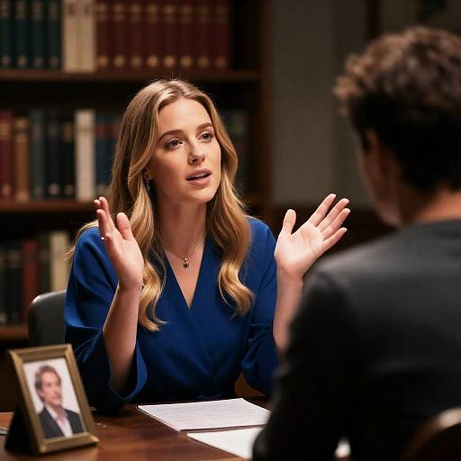 Conversation in a Dimly Lit Room