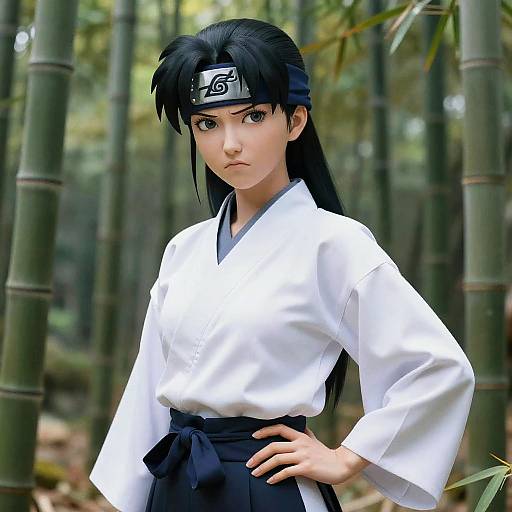 Colorful Cinematic Tenten Bust Shot