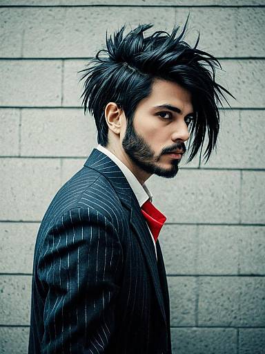 Edgar Cut Hairstyle Cosplay Portrait