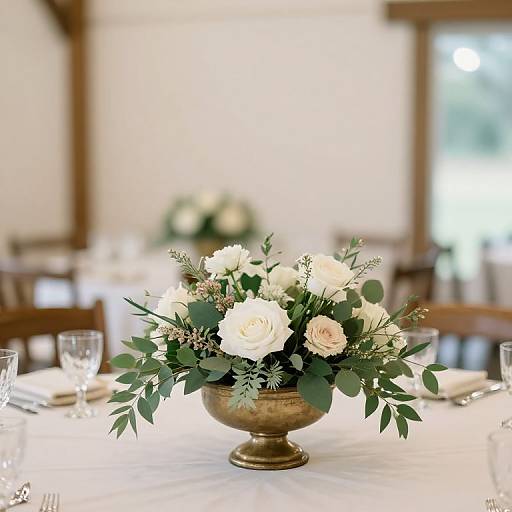 Rustic Wedding Reception Centerpiece