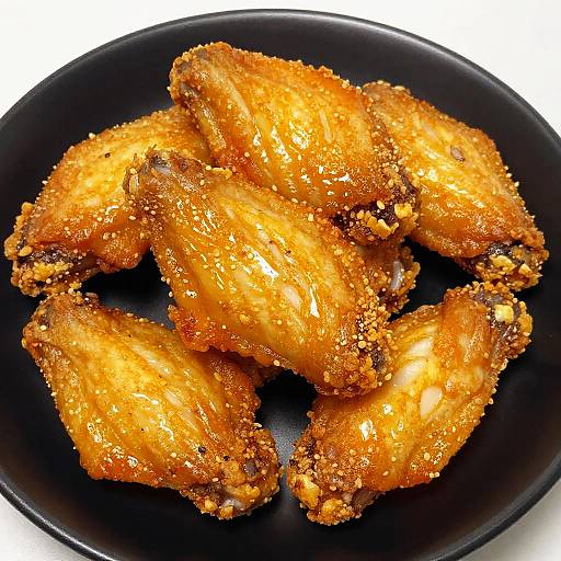 Crispy Golden Fried Chicken Wings