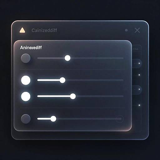 Futuristic ComfyUI Animated Interface