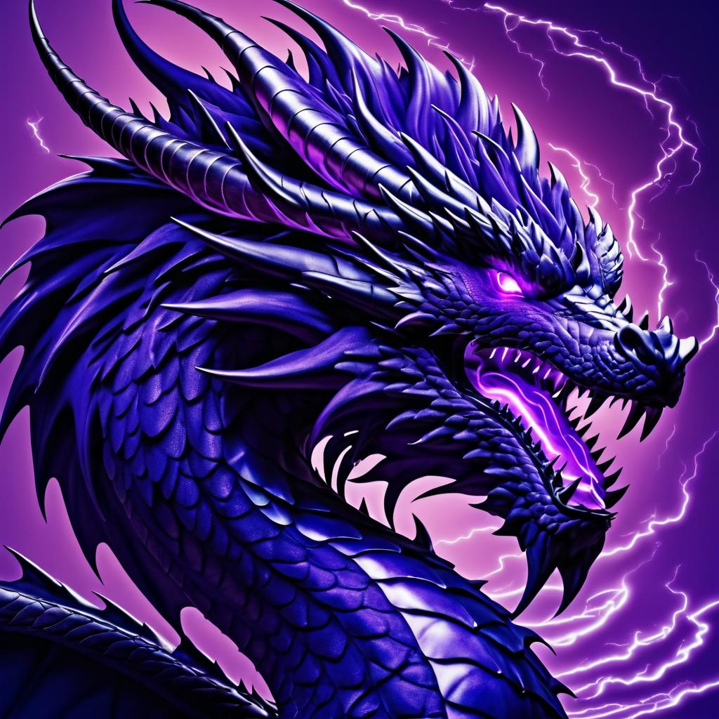 Chaotic Purple Dragon of Power