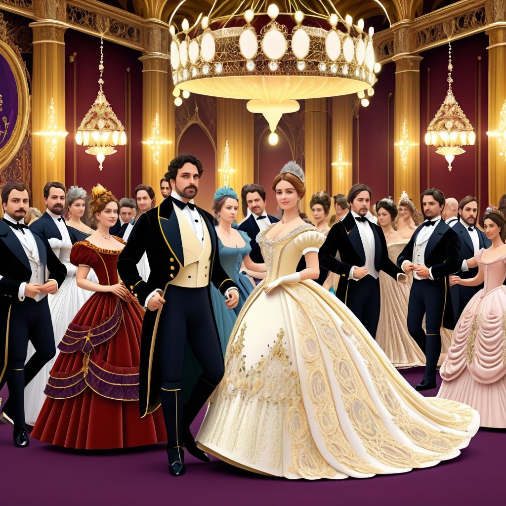 Victorian Ball: Aristocracy and Elegance