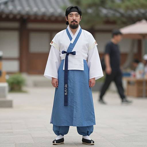 Korean Male in Nebulus Costume