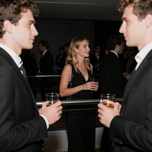 Stylish Evening Event with Guests