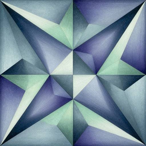 Escher-Inspired Rotating Geometric Maze