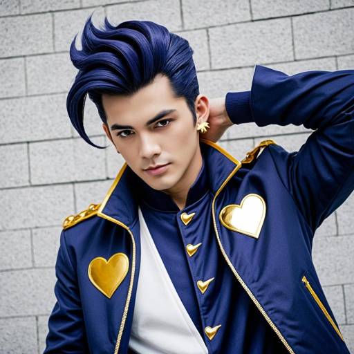Stylish Josuke Higashikata Cosplay Costume