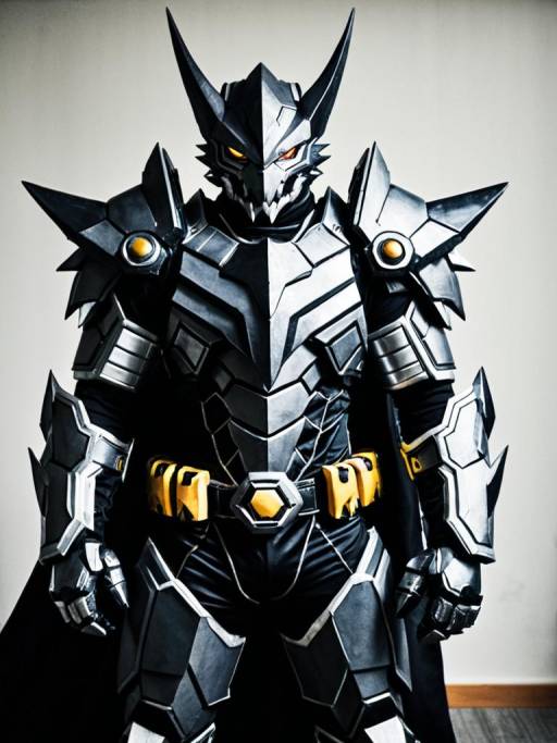 Realistic BlackWarGreymon Cosplay Image