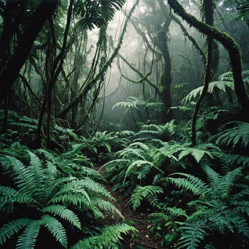 Misty Jungle: A Photorealistic Adventure