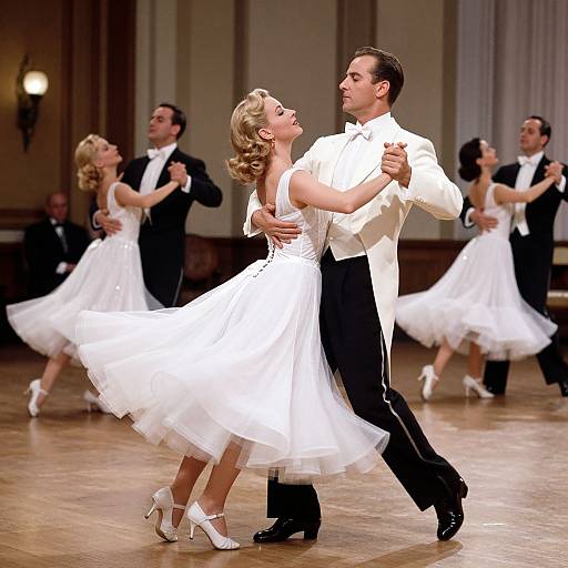 Elegant Ballroom Dance Performance
