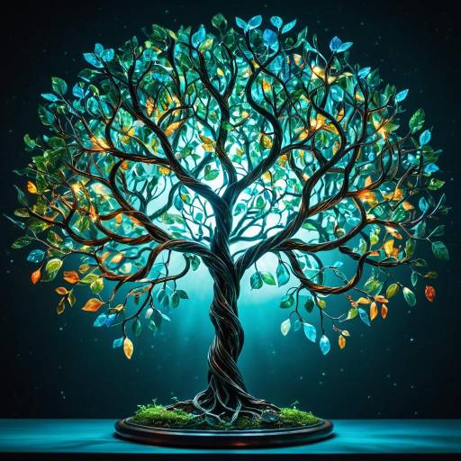Whimsical Tree of Life Surrealism Whimsical Tree of Life Surrealism