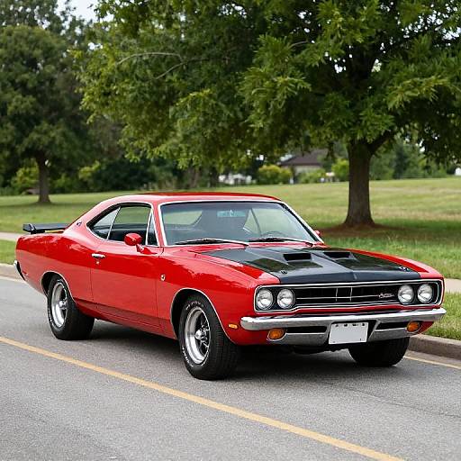 Shiny 1969 Plymouth Road Runner
