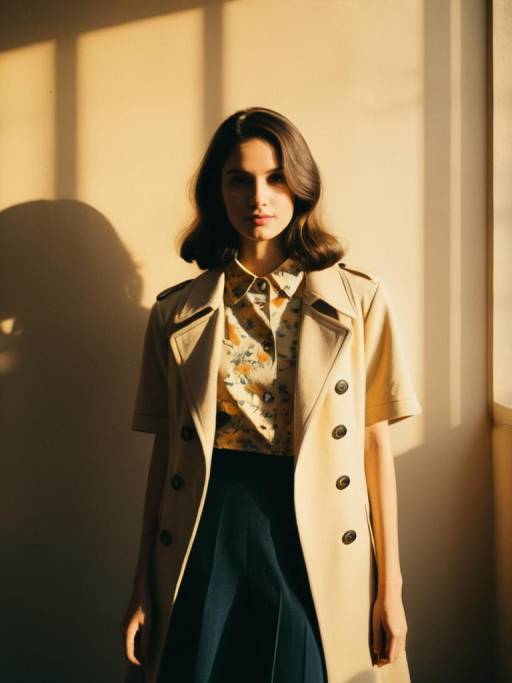 Chic Contemporary Women's Fashion Look