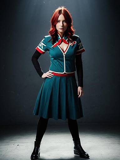 Realistic Sexy Foo Fighters Cosplay