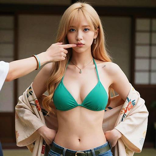 Photorealistic Anime Girl Portrait