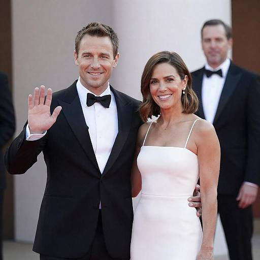 Elegant Couple at Formal Event