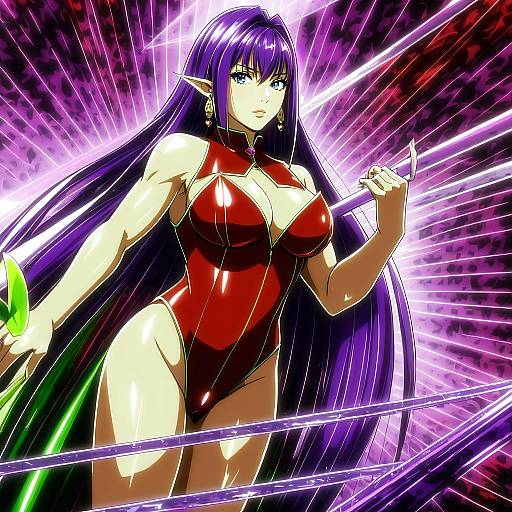 Illustration of Angela (seiken densetsu 3), seiken densetsu in the style of Elizabeth (tomas21)