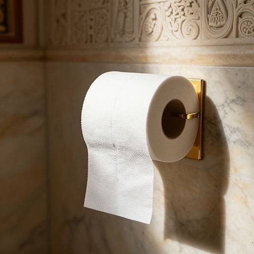 Sacred Text Toilet Paper in Cathedral