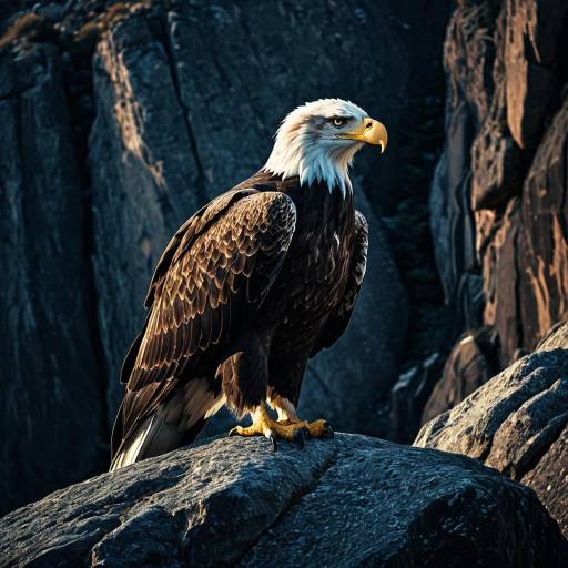 Majestic Eagle Illustration at Rest Majestic Eagle Illustration at Rest