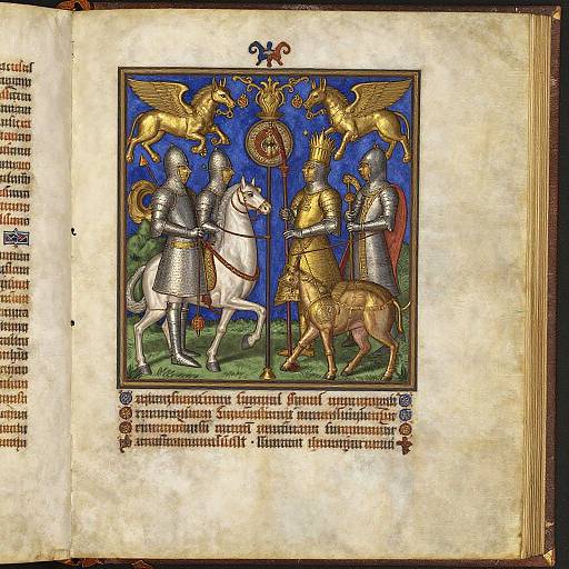 Medieval Illuminated Manuscript Art