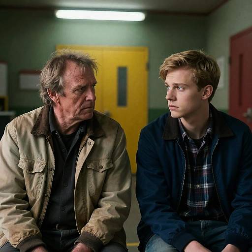 Intense Conversation in Industrial Space