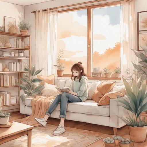 Cozy Earthy Tones in Anime Art