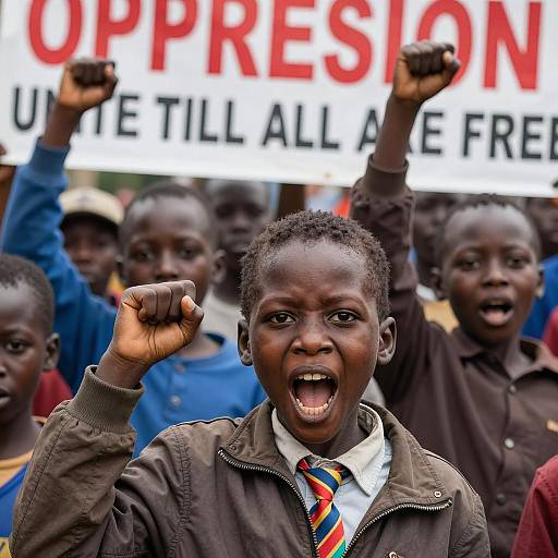 Empowerment in Unity: Children's Protest