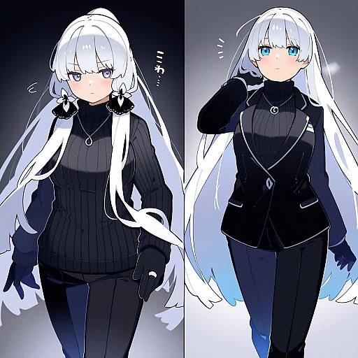 Illustration of Angelica (project moon), project moon in the style of Pekeko (pepekekeko)