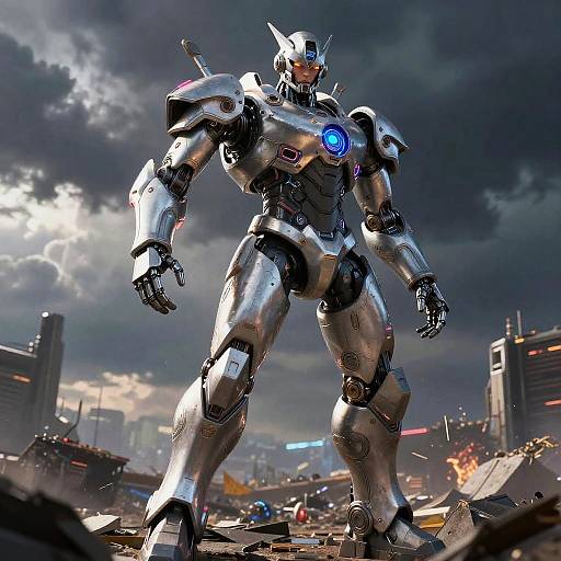 Tankian as Cybernetic Futuristic Warrior