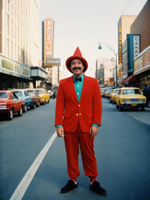 Playful Portrait in Funny Character Costume