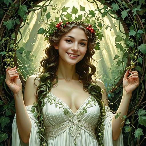 Ethereal Forest Nymph in Glamour Shot